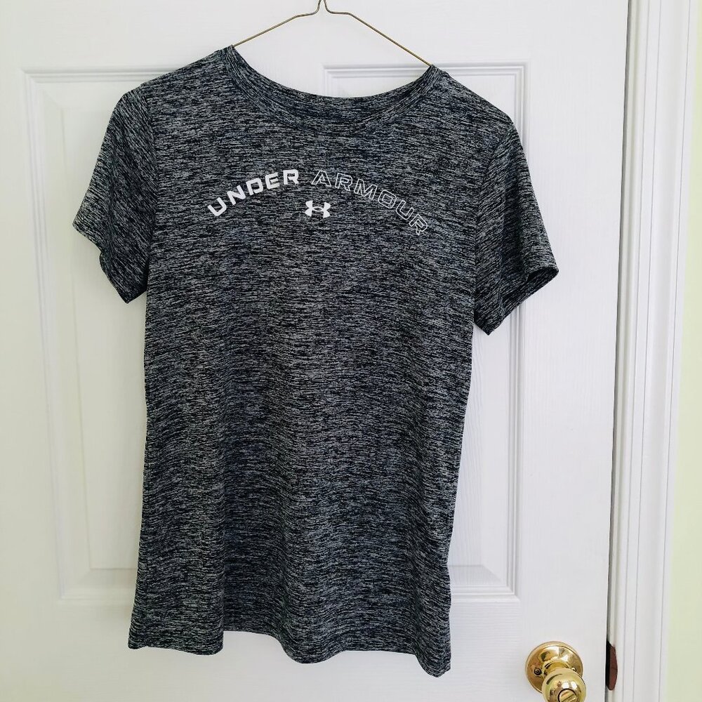 Under Armour heather gray youth t-shirt